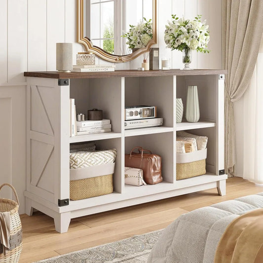 Storage Organizer 6 Cube , Bookshelf with Storage, White Cube Storage Organizer, Cube Storage Shelf for Bedroom